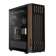 Gamdias AURA GC11 WOOD Mid-Tower ATX Gaming Casing