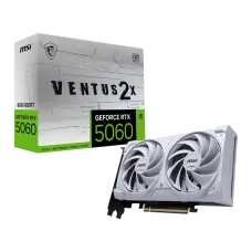 MSI GeForce RTX 5060 8G VENTUS 2X OC WHITE 8GB GDDR7 Graphics Card