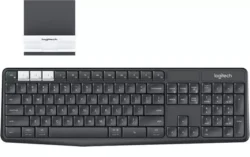 Logitech K375S Multi-Device Wireless Keyboard and Stand Combo - Image 1