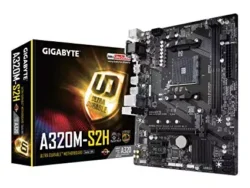 Gigabyte GA-A320M-S2H AMD Micro ATX Motherboard - Image 1