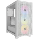 Corsair 3000D RGB AIRFLOW Mid-Tower ATX Casing White