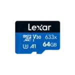 Lexar High-Performance 633x 64GB MicroSDXC UHS-I Memory Card