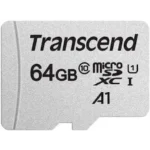 Transcend 64GB MicroSDXC/SDHC 300S Class 10 Memory Card (TS64GUSD300S)
