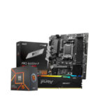 COMBO with Ryzen 5 7600, MSI PRO B650M-P and Kingston Fury Beast 16GB 5600MHZ RGB