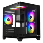 XTREME S270B With 5 ARGB Fan Tempered Glass Black Case
