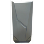 XJOGOS M200WH 1 RGB FAN, RGB STRIP+ FULL TEMPERED GLASS WHITE ATX GAMING COMPUTER CASE