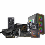 Desktop - AMD Ryzen 5 7500F Processor & GIGABYTE B650M D3HP DDR5 AM5 Motherboard Pc Combo