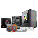 Desktop - AMD Ryzen 5 3400G Processor & MSI B450M-A PRO MAX II AM4 mATX Motherboard PC Combo
