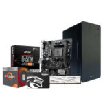 Desktop - AMD Ryzen 3 2200G Quad-Core Processor & MSI B450M-A PRO MAX II AMD AM4 Motherboard