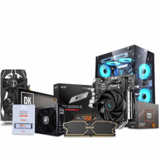 budget pc build amd ryzen 5 8400f processor and msi pro b650m b ddr5 amd am5 m atx motherboard 228x238 1