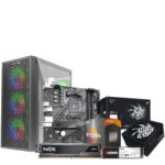 Desktop - With AMD RYZEN 7 5700G Processor And Gigabyte B550M K Motherboard