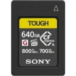 Sony CFexpress Type A TOUGH 640GB Memory Card