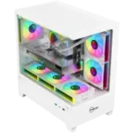 Carbono CG360TB White M-ATX Mid Tower Gaming Casing