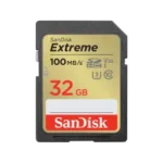 SanDisk Extreme 32GB 100mbps SDHC UHS-I Memory Card (SDSDXVT-032G-GNCIN)