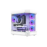 T-Wolf  Infinity X10 ARGB ATX Gaming Casing White
