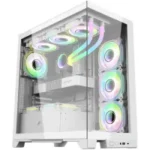 1STPLAYER Mi8 White ATX Gaming Casing