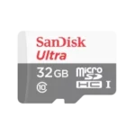 SanDisk Ultra 32GB Class-10 100mbps Micro SDHC UHS-I Memory Card (SDSQUNR-032G-GN3MN)