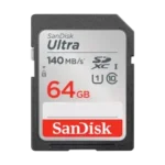 Sandisk Ultra 64GB 140Mbps SDXC UHS-I Memory Card (SDSDUNB-064G-GN6IN)