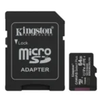 Kingston Canvas Select Plus 64GB UHS-I microSDXC Memory Card With SD Adapter