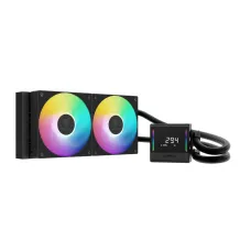 chione-e4-240-v2-01-228x228-1.webp Gamdias CHIONE E4-240 V2 240mm ARGB AIO Liquid CPU Cooler With Display - Image 1