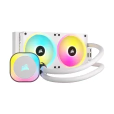 icue-link-h100i-rgb-white-01-228x228-1.webp Corsair iCUE LINK H100i RGB 240mm ALL-IN-ONE Liquid CPU Cooler White - Image 1