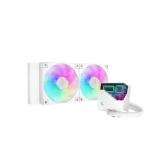 lt240-wh-argb-001-228x228-1.webp DeepCool LT240 WH ARGB 240mm AIO Liquid CPU Cooler - Image 1